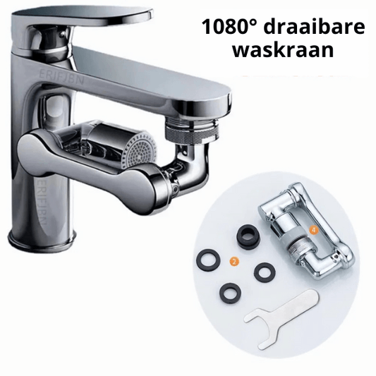 Draaibare waskraan